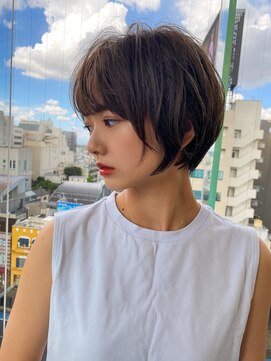 ロンド 表参道店(Lond) イメチェン外ハネボブ美髪×ブリーチなしレイヤー韓国