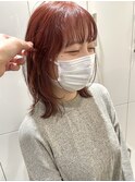 レイヤーボブ　顔まわりレイヤー　レイヤーカット　チェリー