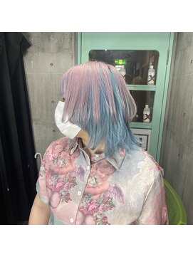 アールイーバイインク 渋谷(Re. by INK.) ウルフカット/レイヤーカット/ブリーチ/髪質改善[渋谷/原宿]