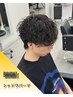 カット+シャドウパーマ[渋谷/メンズカット/メンズパーマ/メンズ/眉毛/静岡駅]