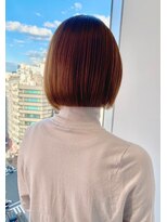 ヘア&エステ ヒロイン 西武池袋店&nbsp;スクエアショートボブ。