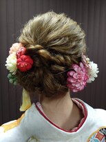 ヘア アンド ブライダル ノア(hair&bridal noah)&nbsp;ヘアアレンジメント/成人式/前撮り/ツイスト/和装/卒業式