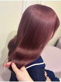 《衣織》ピンクラベンダー/ケアブリーチ/艶カラー