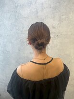 アフィナー 上大岡(Afinar) 上品シニヨンで叶うお呼ばれヘア