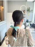 タイトローポニー◇ヘアアレンジ