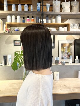 マスカリ(muscali) 黒髪/表参道ハイライト/オリーブグレー/小顔/ココアベージュd45