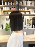 黒髪/表参道ハイライト/オリーブグレー/小顔/ココアベージュd45