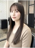髪質改善トリートメントで艶髪