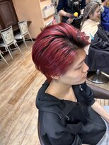 モアムー(Moremuu)&nbsp;【長尾】レッド×ブラック