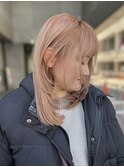 ミディアムレイヤー/ミディアム/レイヤーカット