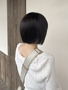 フェイム(FaMe) ミニボブ×ラベンダーブラウン