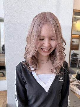 エイト オキナワ 沖縄新都心店(EIGHT okinawa) 【EIGHT沖縄】2ブリーチ×ミルクティーグレージュ◎