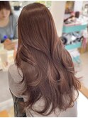 layer cut×cassis pink