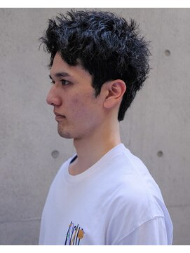 レジュアル(RESSUAL) スパイキーショート　マッシュ　センターパート　ビジネス