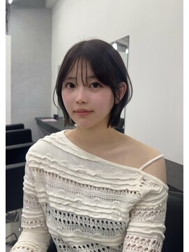 ミニョン(Mi9non) 【似合わせスタイル】小顔レイヤーボブ