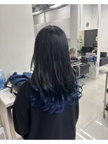 アライブ ハラジュク(ALIVE harajuku)&nbsp;ブリーチインナーバレイヤージュグラデーションカラー夕貴