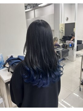 アライブ ハラジュク(ALIVE harajuku) ブリーチインナーバレイヤージュグラデーションカラー夕貴