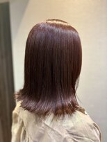 ルシードスタイル ナチュールトゥ(LUCIDO STYLE nature to)&nbsp;外ハネ×春色カラー