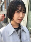 ショート/ショートボブ/コスメストレート/パーマ落とし