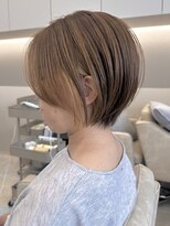アイドットプラス オオサカ 心斎橋 難波(i.+OSAKA)&nbsp;丸みショート/インナーカラー