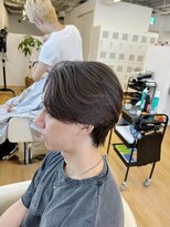 become men's hair 名駅EAST【10月3日 NEW OPEN(予定)】&nbsp;癖毛でもできるニュアンスストレート/名古屋/名駅