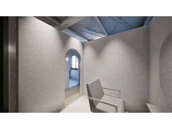 個室美容室 Soar by Zina  髪質改善/トリートメント【11月25日OPEN（予定）】の写真/全席個室でリラックスできる場所。心穏やかな癒しの空間で心地よいひと時を♪