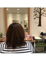 ナノハナ&nbsp;鹿沼で唯一本格ヘッドスパが出来る美容室　女子力アップヘアー