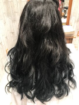 コーラルクリーク(Coral Creek) グレーネイビーグラテーション