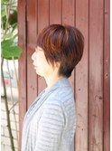 ヘアマニキュアで白髪染め☆★　ハリコシにも