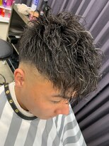 ランズ(LANDS) 【LANDS】西海岸風/スパイラルツイスト/ホワイトメッシュ