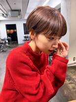 ピンクベージュとマッシュショート＊fukuda