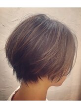 『 カッコ可愛いショートボブ　』◎リアルサロンワーク◎ショートヘアのカット技術に定評あり