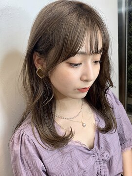 アリスバイアフロート 自由が丘(ALICe by AFLOAT) 〇韓国風おくれ毛 シースルーバング