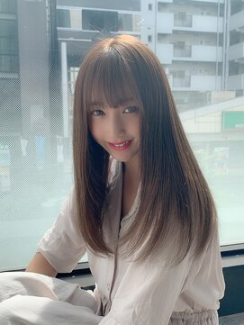 イーラ(era) 《era》ブリーチなし大人可愛いミルクティーベージュ みわ