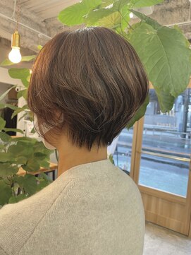 ユートラクト 守口竜田通り店(U-tract) 【U-tract 】大人世代のショートヘア☆20代30代40代