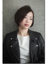 ノーム バイ アウラ(norm. by aura) クールショートボブ