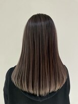 アース コアフュールボーテ 上越店(EARTH coiffure beaute)&nbsp;ダークブラウングラデーション韓国