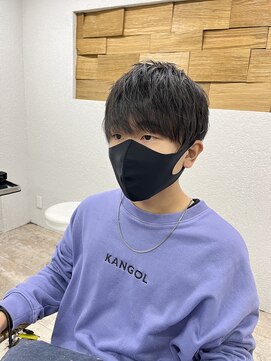 アジールヘア 所沢プロペ通り店(agir hair) 王道ツーブロックマッシュヘア