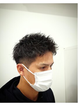 レジット メンズ ヘアサロン(LEGIT MEN's HAIR SALON) アップバングショート