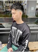 ダウンバング バーバースタイル スキンフェード フェードカット