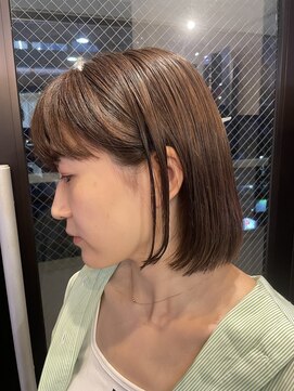 テラスヘア 新潟駅南(TERRACE hair) Terrace式髪質改善縮毛矯正ボブスタイル