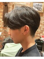 ヒロギンザバーバーショップ 丸の内店(HIRO GINZA BARBER SHOP)&nbsp;メンズニュアンスパーマ　丸の内　センターパート