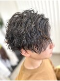 メンズ スパイラルパーマ
