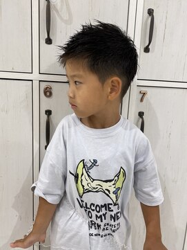 ネイロ 錦糸町(NeiRo) 男の子カット刈り上げソフモヒメンズショートキッズカット