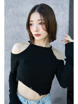 レノラ 本町(LENORA) 20代30代大人かわいいナチュラル暗髪ゆるめパーマヘア