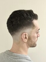 プレミアムバーバー 原宿店(PREMIUM BARBER produce by HIRO GINZA) スキンフェード×アップバング