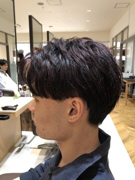 ユニックス イオンモール川口前川店(UNIX) ワインレッドハイライト☆