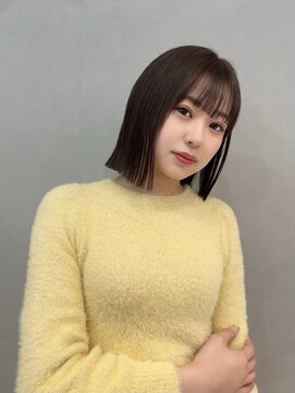 ジーナ  札幌大通(Zina) 美髪＊切りっぱなしボブ＊タッセルボブ＊髪質改善＊Zina札幌大通