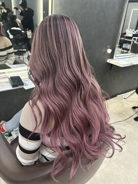 デザインサロンリア(design salon Lia) バレイヤージュカラー