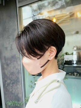 シャロン(SHARON) 【SHARON原宿】ナチュラルな束感ショート×ハンサムショート